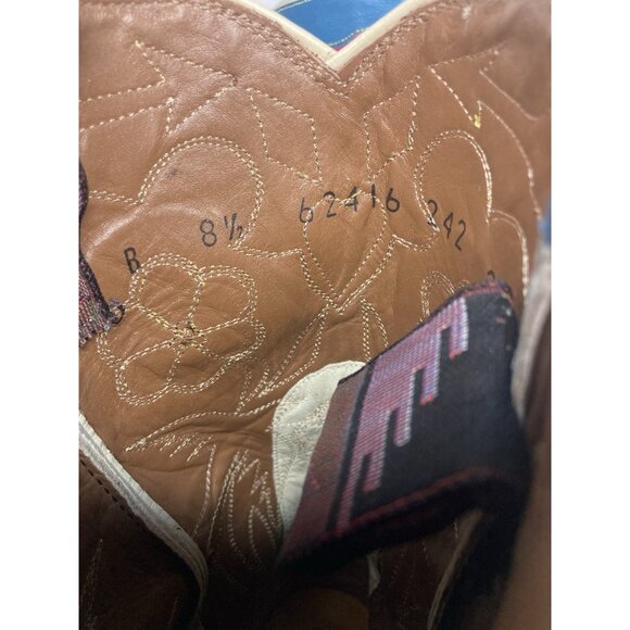 Montana Swallow Vintage Womens Western Boots sz 8.5 - Picture 12 of 16